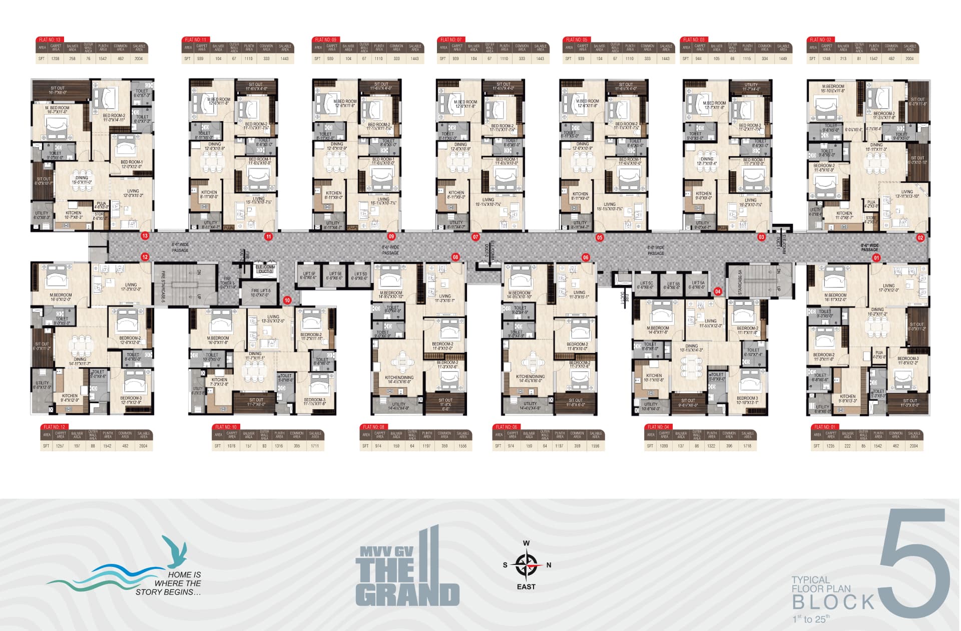 BLOCK 5 floor plan